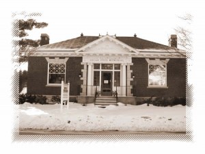 Picture of original library